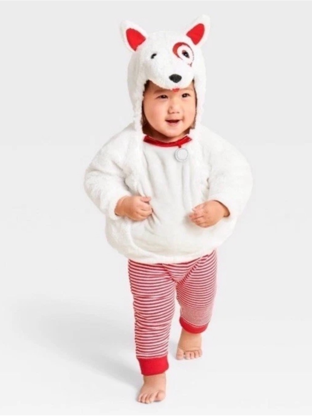 Baby HYDE and EEK! Plush Target BULLSEYE Dog Costume Size 0/6 Months Bubble NWT